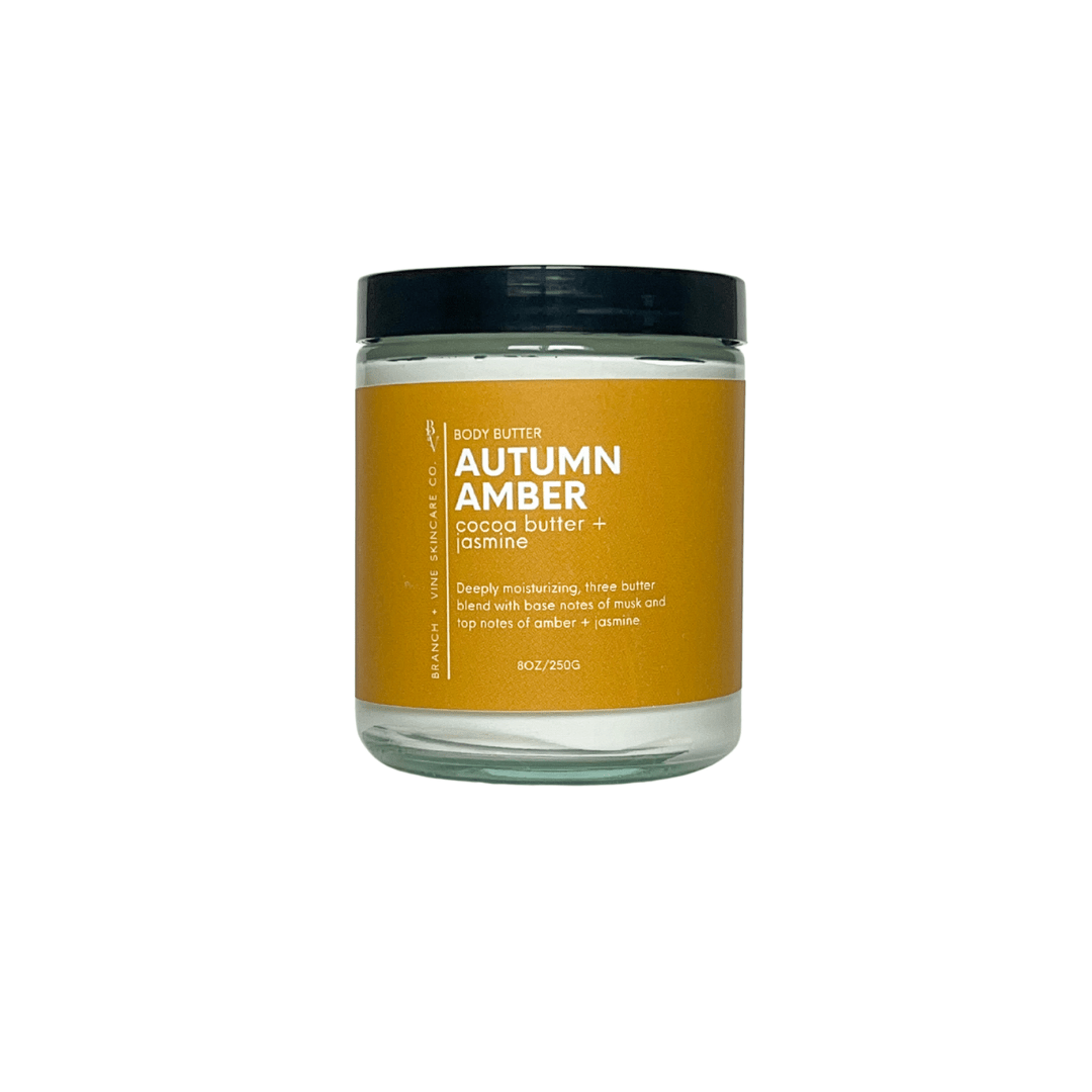 Autumn Amber Body Butter - Branch + Vine Skincare Co.-Whipped Body Butter