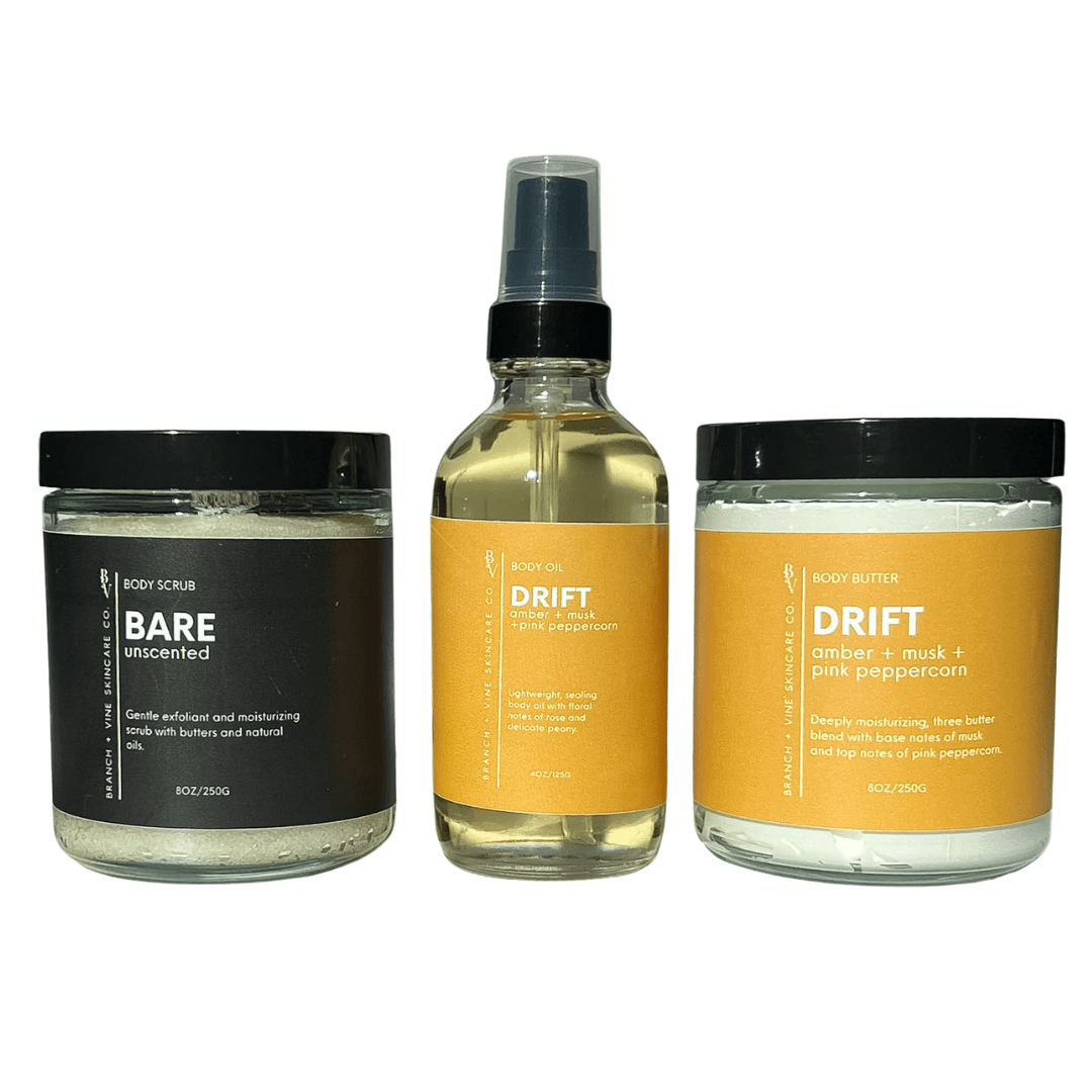 Drift Ritual Set - Branch + Vine Skincare Co.-Bath & Body Set