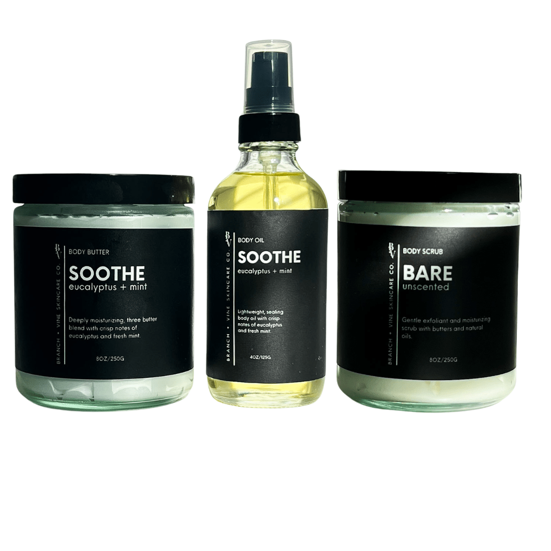 Soothe Ritual Set - Branch + Vine Skincare Co. - Bath & Body Set