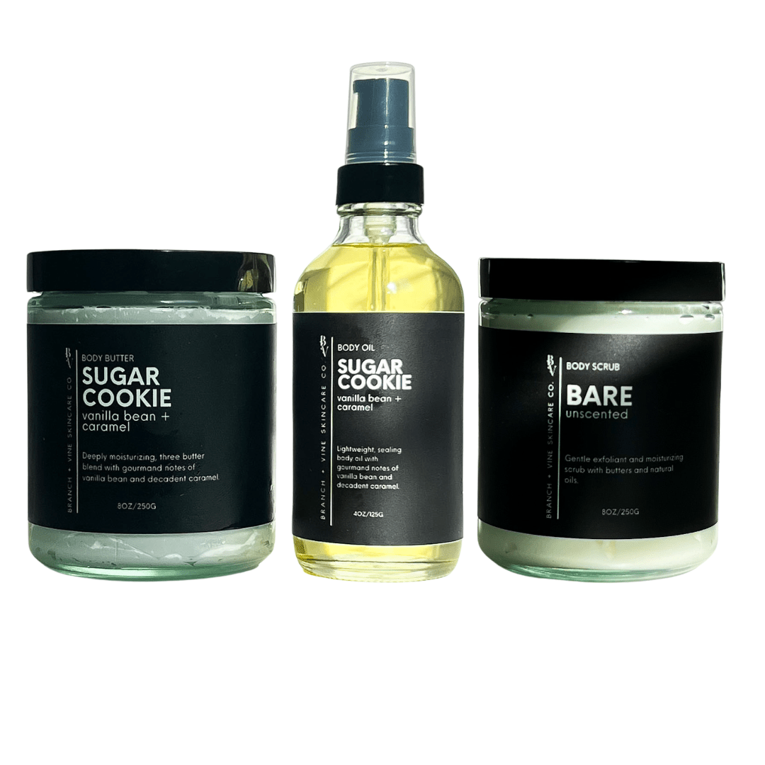 Sugar Cookie Ritual Set - Branch + Vine Skincare Co. - Bath & Body Set